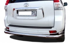 Тюнинг внедорожника Защита заднего бампера Toyota Land Cruiser Prado 150 2010