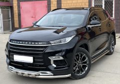 Тюнинг внедорожника Защита переднего бампера Chery Exeed TXL 2020