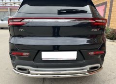 Тюнинг внедорожника Защита заднего бампера Chery Exeed TXL 2020