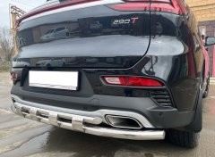 Тюнинг внедорожника Защита заднего бампера Chery Exeed TXL 2020