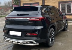 Тюнинг внедорожника Защита заднего бампера Chery Exeed TXL 2020
