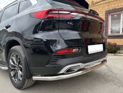 Тюнинг внедорожника Защита заднего бампера Chery Exeed TXL 2020