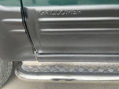Тюнинг внедорожника Пороги с накладным листом Hyundai Galloper 1995