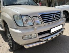 Тюнинг внедорожника Защита переднего бампера Lexus LX 470 1998-2007