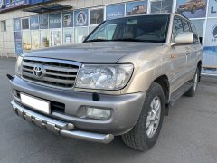 Тюнинг внедорожника Защита переднего бампера Toyota Land Cruiser 100 1998-2006