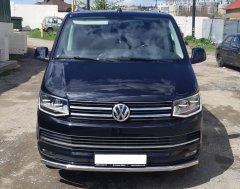 Тюнинг внедорожника Защита переднего бампера Volkswagen T-6 2015