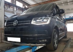 Тюнинг внедорожника Защита переднего бампера Volkswagen T-6 2015