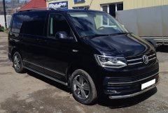 Тюнинг внедорожника Защита переднего бампера Volkswagen T-6 2015