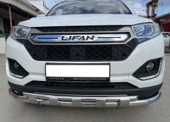 Тюнинг внедорожника Защита переднего бампера Lifan Myway 2017