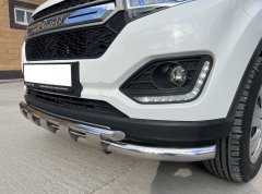Тюнинг внедорожника Защита переднего бампера Lifan Myway 2017