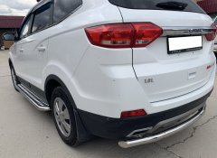 Тюнинг внедорожника Защита заднего бампера Lifan Myway 2017