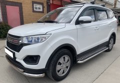 Тюнинг внедорожника Пороги с накладным листом Lifan Myway 2017