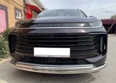 Тюнинг внедорожника Защита переднего бампера Chery Exeed TXL 2021