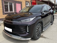 Тюнинг внедорожника Защита переднего бампера Chery Exeed TXL 2021