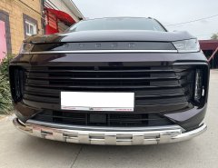 Тюнинг внедорожника Защита переднего бампера Chery Exeed TXL 2021