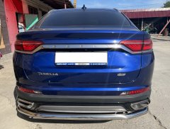 Тюнинг внедорожника Защита заднего бампера Geely Tugella 2021