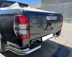 Тюнинг внедорожника Защита заднего бампера Mitsubishi L200 2019