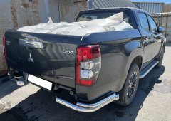 Тюнинг внедорожника Защита заднего бампера Mitsubishi L200 2019