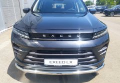 Тюнинг внедорожника Защита переднего бампера Chery Exeed LX 2022