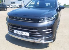 Тюнинг внедорожника Защита переднего бампера Chery Exeed LX 2022