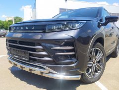 Тюнинг внедорожника Защита переднего бампера Chery Exeed LX 2022
