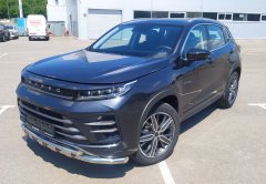 Тюнинг внедорожника Защита переднего бампера Chery Exeed LX 2022
