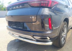 Тюнинг внедорожника Защита заднего бампера Chery Exeed LX 2022