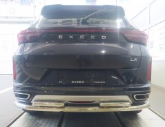 Тюнинг внедорожника Защита заднего бампера Chery Exeed LX 2022