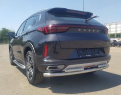 Тюнинг внедорожника Защита заднего бампера Chery Exeed LX 2022