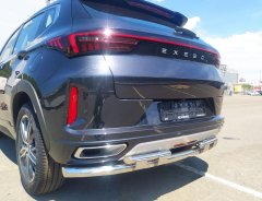 Тюнинг внедорожника Защита заднего бампера Chery Exeed LX 2022