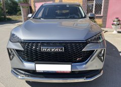 Тюнинг внедорожника Защита переднего бампера Haval F7 2022 Рестайлинг