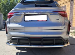 Тюнинг внедорожника Защита заднего бампера Haval F7 2022 Рестайлинг