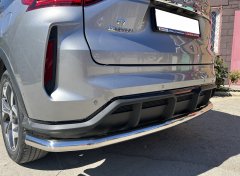 Тюнинг внедорожника Защита заднего бампера Haval F7 2022 Рестайлинг