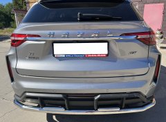 Тюнинг внедорожника Защита заднего бампера Haval F7 2022 Рестайлинг