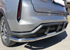 Тюнинг внедорожника Защита заднего бампера Haval F7 2022 Рестайлинг