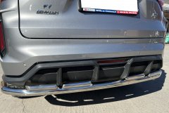 Тюнинг внедорожника Защита заднего бампера Haval F7 2022 Рестайлинг