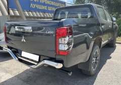 Тюнинг внедорожника Защита заднего бампера Mitsubishi L200 2015