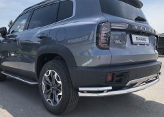 Тюнинг внедорожника Защита заднего бампера Haval Dargo 2022
