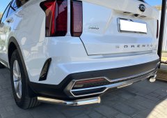 Тюнинг внедорожника Защита заднего бампера KIA Sorento MQ4 2020