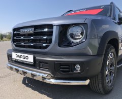 Тюнинг внедорожника Защита переднего бампера Haval Dargo 2022