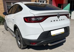 Тюнинг внедорожника Защита заднего бампера Renault Arkana 2018