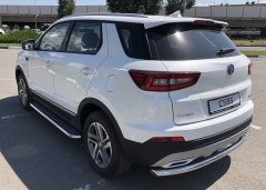 Тюнинг внедорожника Защита заднего бампера Changan CS55 2018г- наст. время 