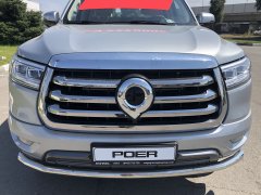Тюнинг внедорожника Защита переднего бампера Great Wall Poer 2021