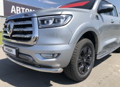 Тюнинг внедорожника Защита переднего бампера Great Wall Poer 2021
