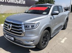 Тюнинг внедорожника Защита переднего бампера Great Wall Poer 2021