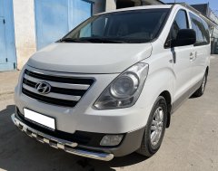 Тюнинг внедорожника Защита переднего бампера Hyundai H1 Grand Starex 2007