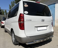 Тюнинг внедорожника Защита заднего бампера Hyundai H1 Grand Starex 2015-2018