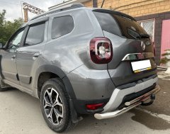 Тюнинг внедорожника Защита заднего бампера Renault Duster 2021