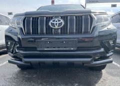 Тюнинг внедорожника Защита переднего бампера Toyota Land Cruiser Prado 150 2014