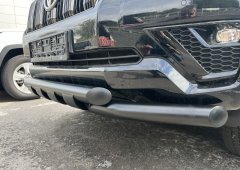 Тюнинг внедорожника Защита переднего бампера Toyota Land Cruiser Prado 150 2014